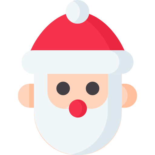 papá noel icono gratis