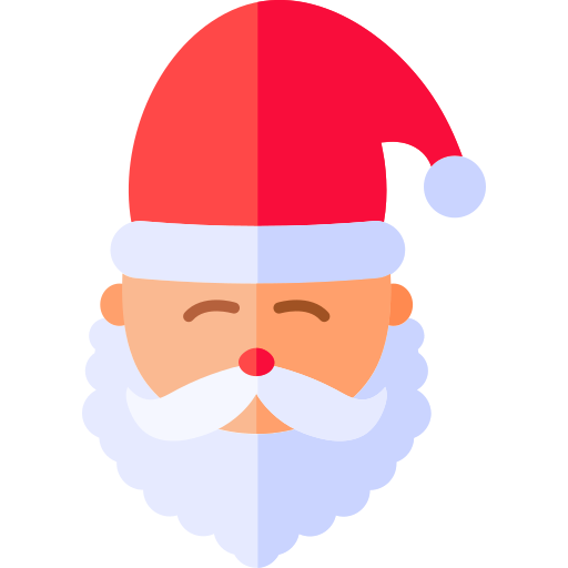 papá noel icono gratis