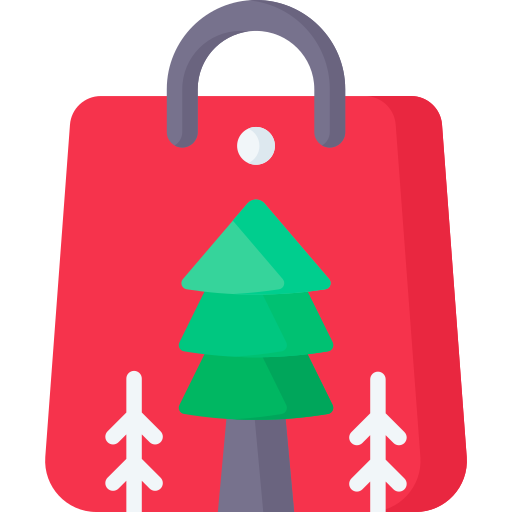 rebajas de navidad icono gratis