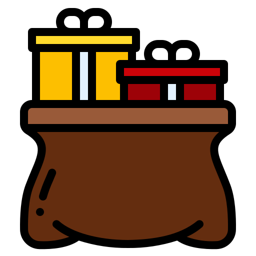 bolsa de regalo icono gratis