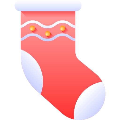 meia de natal grátis ícone meia de natal grátis ícone