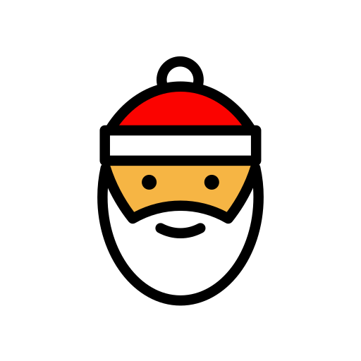 papá noel icono gratis