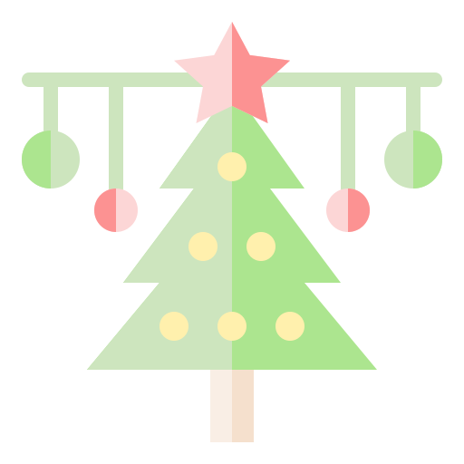 árbol de navidad icono gratis