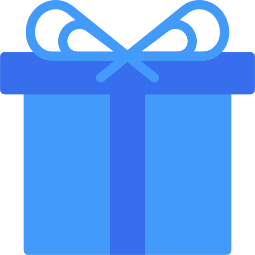 caja de regalo icono gratis