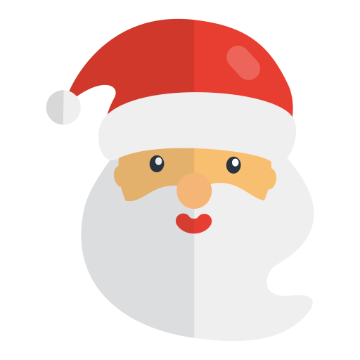 papá noel icono gratis