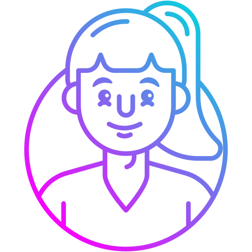 muchacha icono gratis