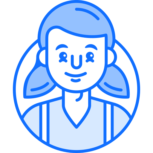 muchacha icono gratis