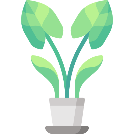 planta de punta de flecha icono gratis