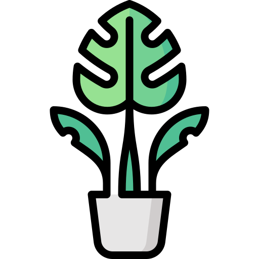 monstera deliciosa icono gratis