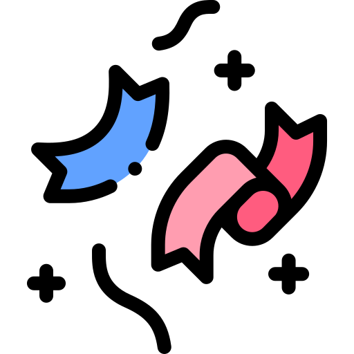 Confetti free icon Confetti free icon