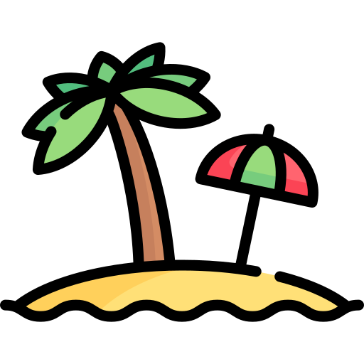 isla icono gratis