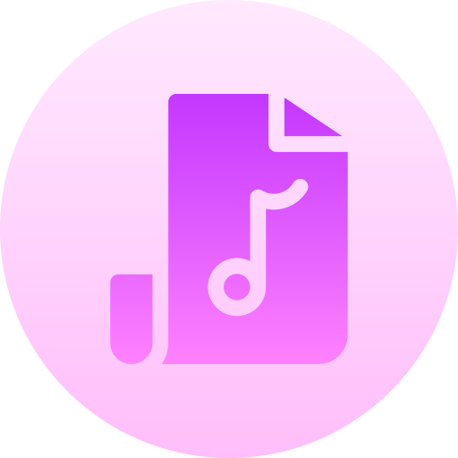 partitura icono gratis