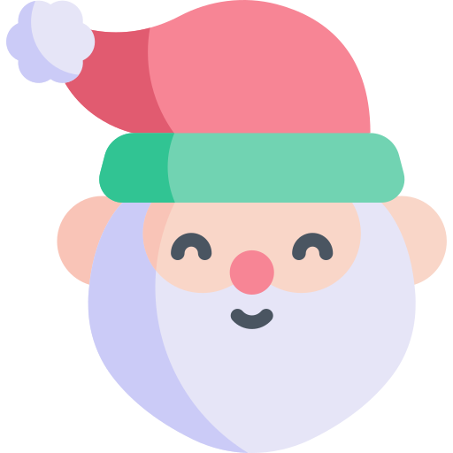 papá noel icono gratis