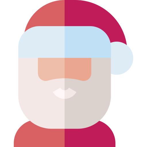 papá noel icono gratis