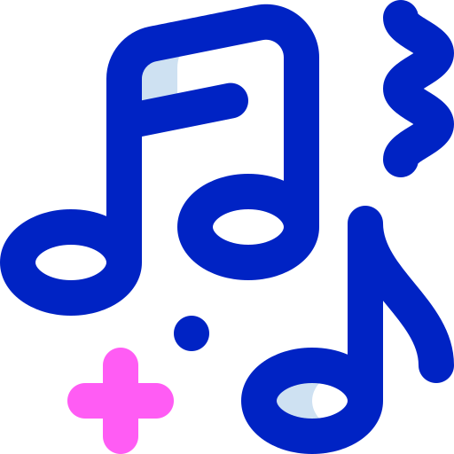 Musical note free icon