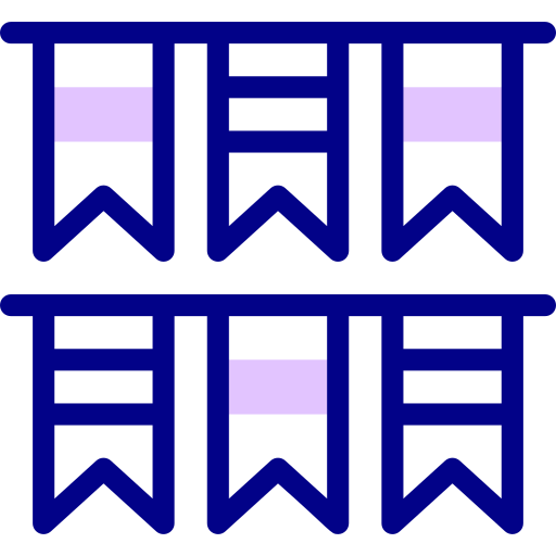 guirnalda icono gratis