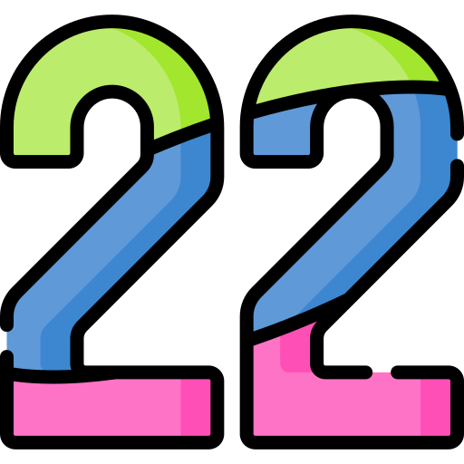 number 22 designs