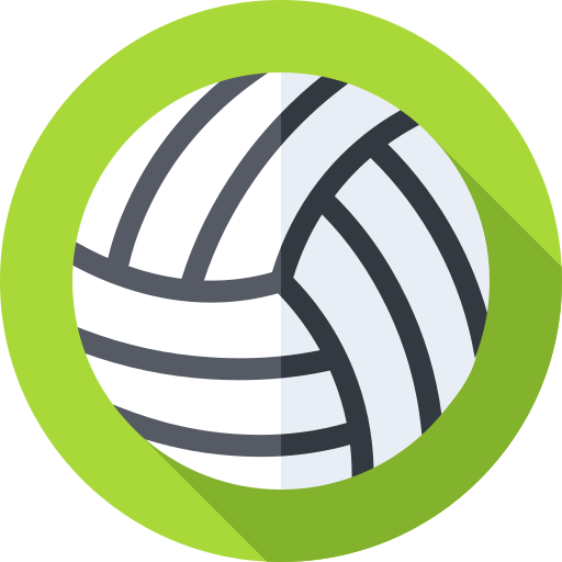 pelota de voleibol icono gratis