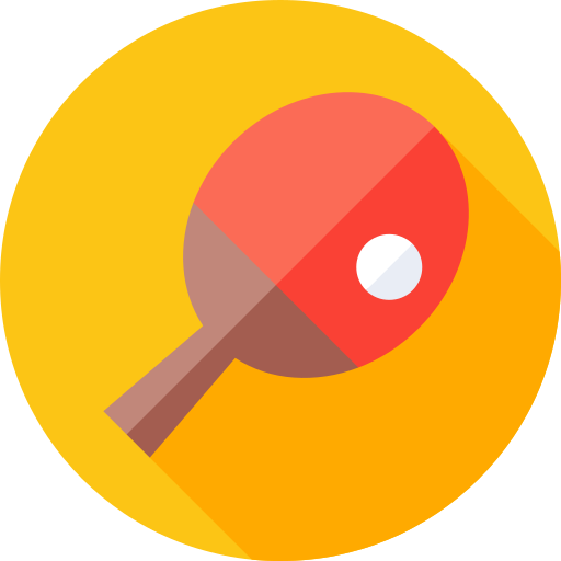 raquette de tennis de table Icône gratuit
