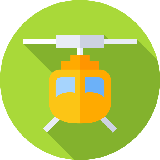 helicóptero icono gratis