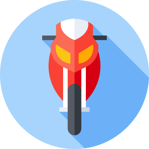 motocicleta icono gratis