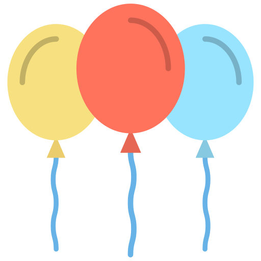 Balloons Generic Flat icon