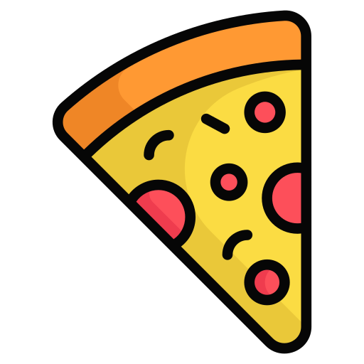 Pizza Generic Outline Color icon