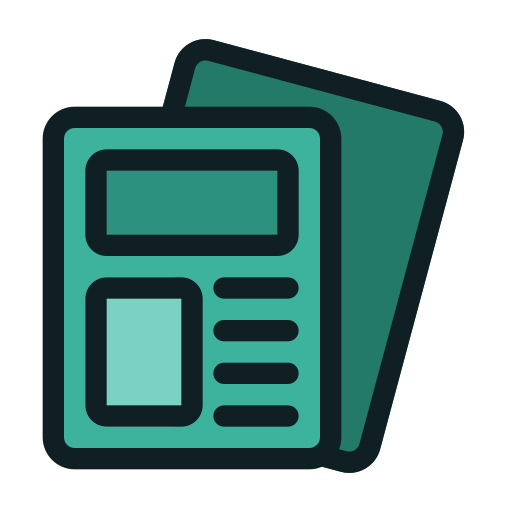 un journal Icône gratuit un journal Icône gratuit