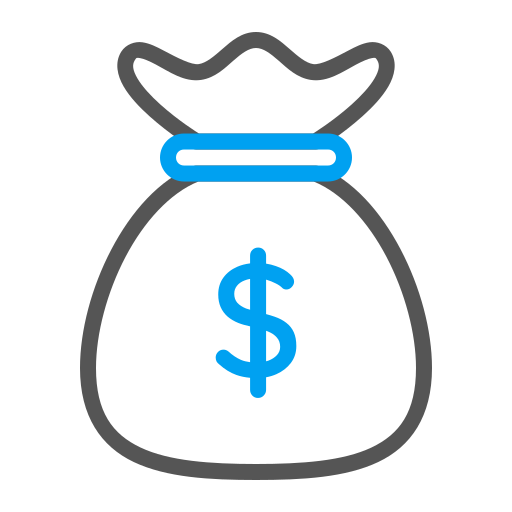 Dollar Generic Outline Color icon