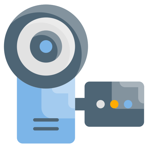 videocámara icono gratis