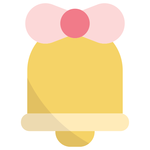 campana de navidad icono gratis