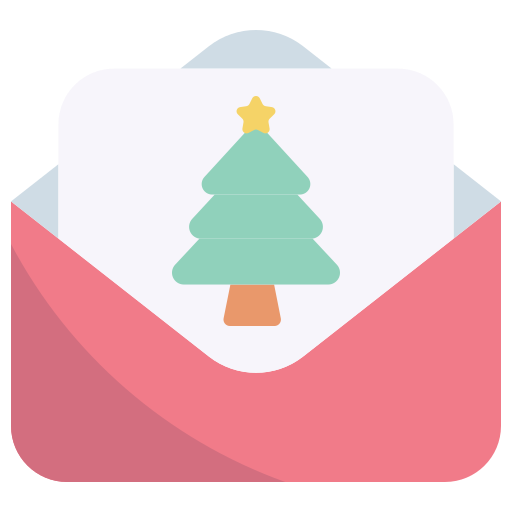 tarjeta de navidad icono gratis