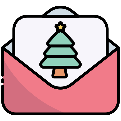 tarjeta de navidad icono gratis