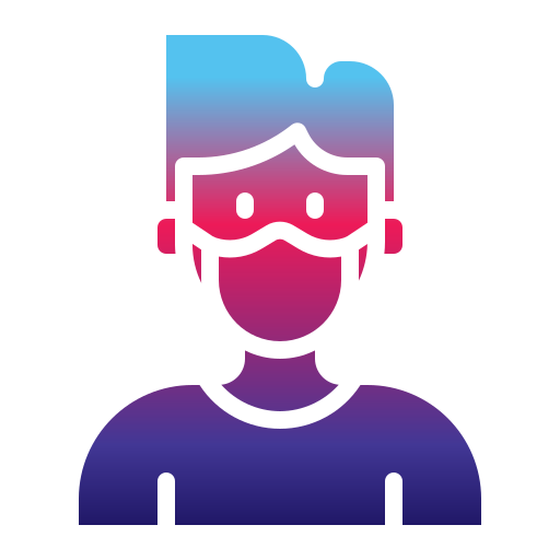 Face mask Generic Flat Gradient icon