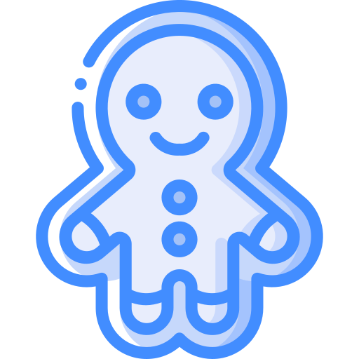 boneco de gengibre grátis ícone boneco de gengibre grátis ícone