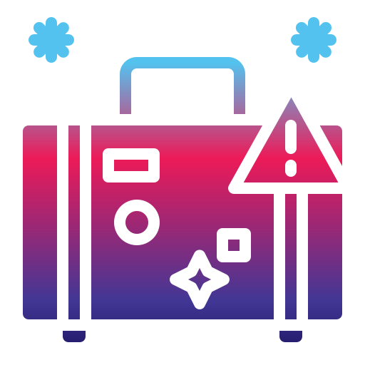 no viajar icono gratis