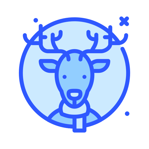 Reindeer Darius Dan Blue icon