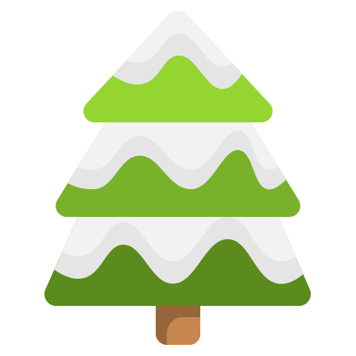 árbol de navidad icono gratis