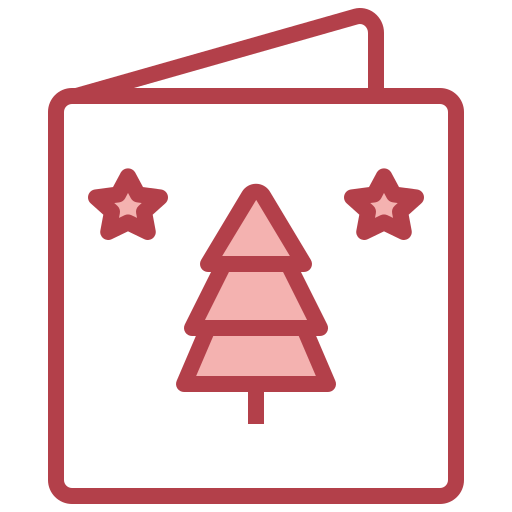 tarjeta de navidad icono gratis