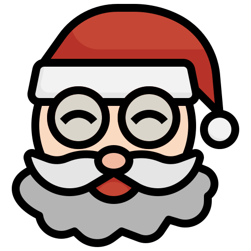 papá noel icono gratis