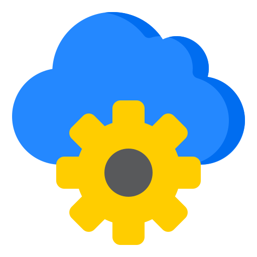 servidor en la nube icono gratis