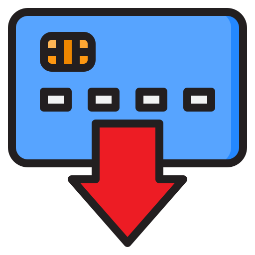 Кредитная карта бесплатно иконка Кредитная карта бесплатно иконка