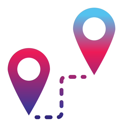 dirección icono gratis