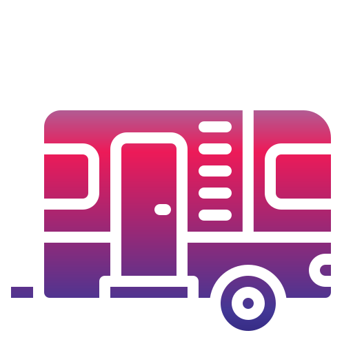 Caravan Generic Flat Gradient icon