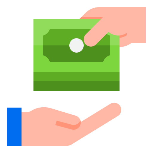 Payment srip Flat icon