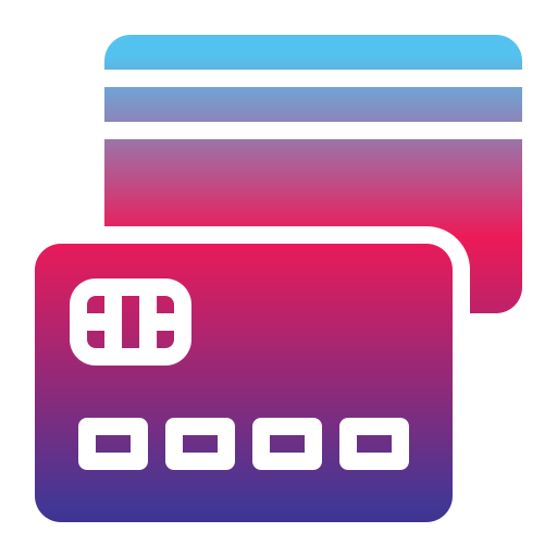 Credit card Generic Flat Gradient icon