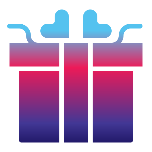 caja de regalo icono gratis