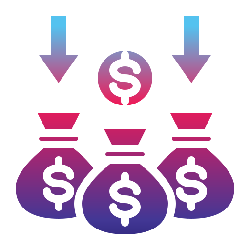 sacs d'argent Icône gratuit