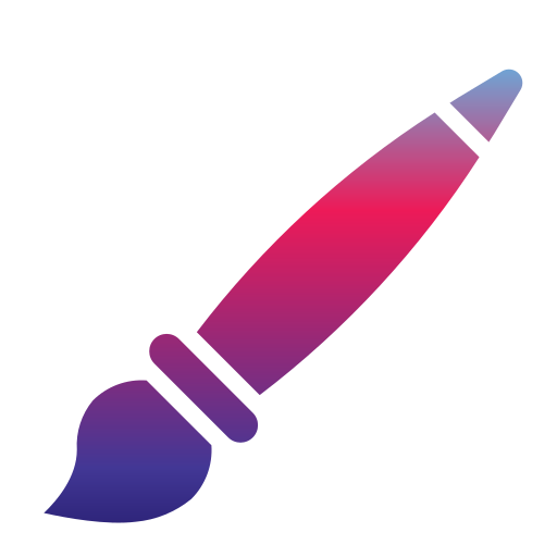 Paint brush Generic Flat Gradient icon