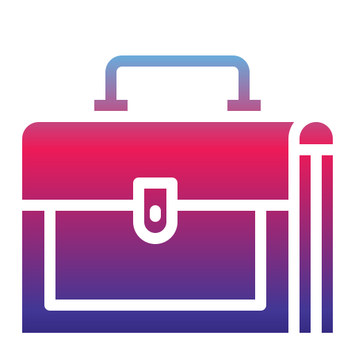 maletín icono gratis